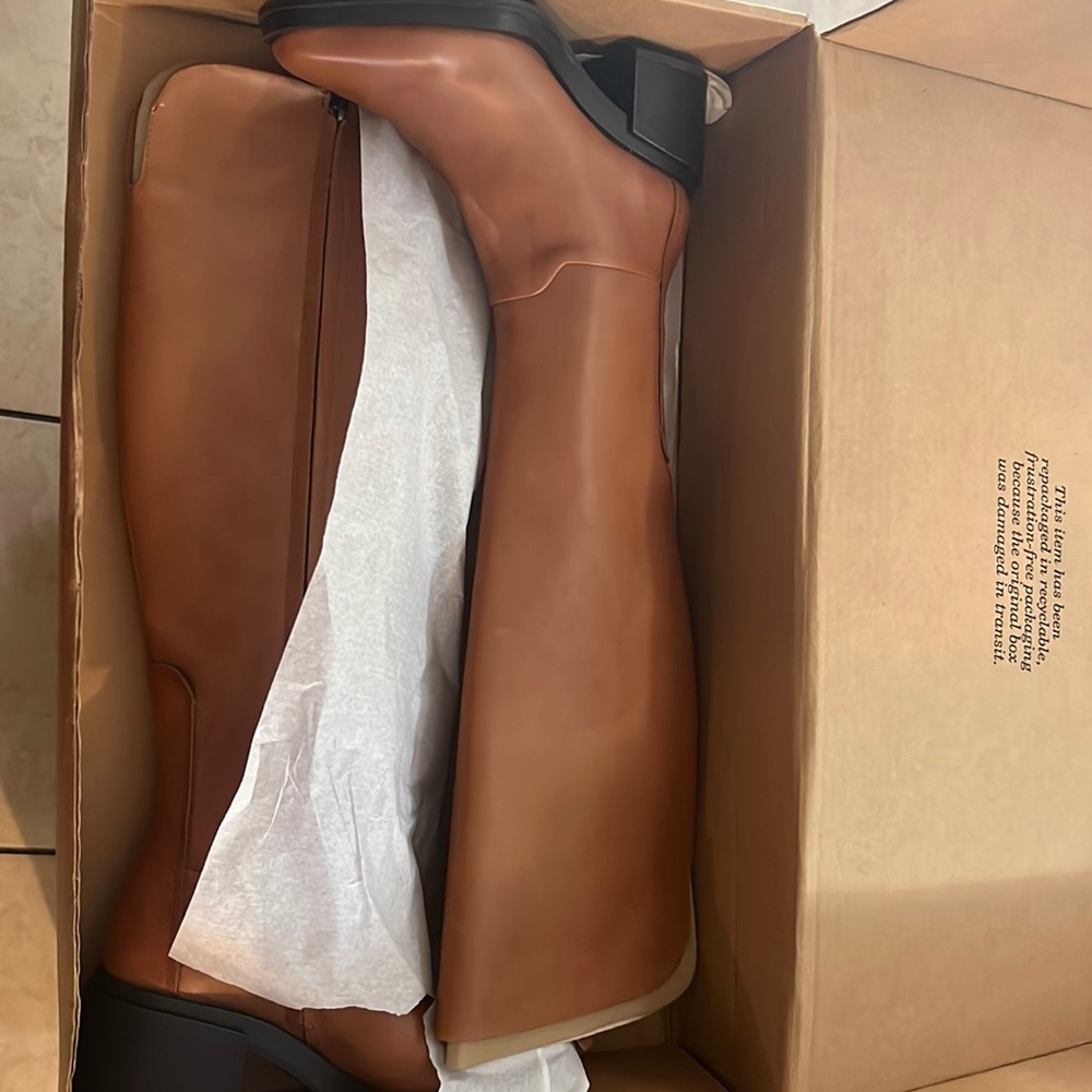 Franco Sarto knee high heeled boots
